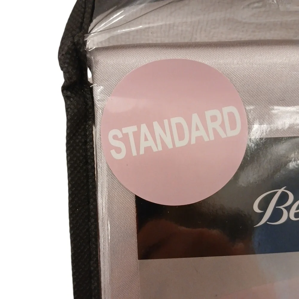 2 Pc Beautyrest STANDARD Satin Pillowcases Pastel MAUVE Silky Therapy Hair Skin